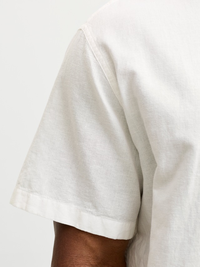Jack & Jones PlusSize Kurzarmhemd »JJEBREEZE LINEN BLEND SHIRT S/S SN PLS« mit Leinen, regular fit