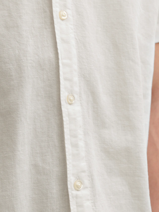 Jack & Jones PlusSize Kurzarmhemd »JJEBREEZE LINEN BLEND SHIRT S/S SN PLS« mit Leinen, regular fit