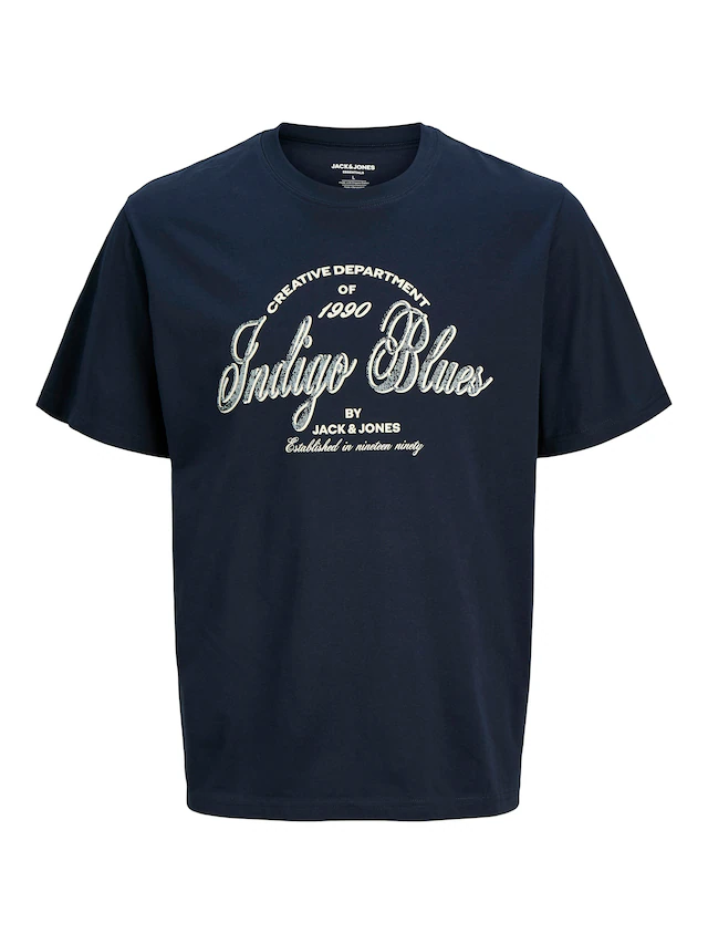 Jack & Jones PlusSize T-Shirt »JJEDENVER GRAPHIC TEE SS O-NECK SN PLS« mit auffälligem Print