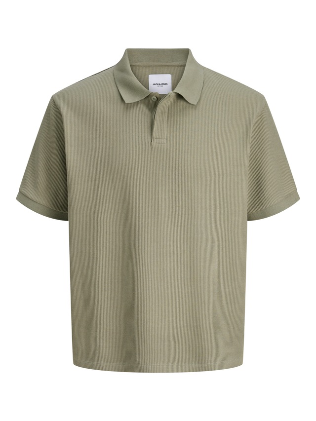 Jack & Jones Poloshirt »JJEHARRISON STRUCTURE POLO SS LN« mit Polokragen