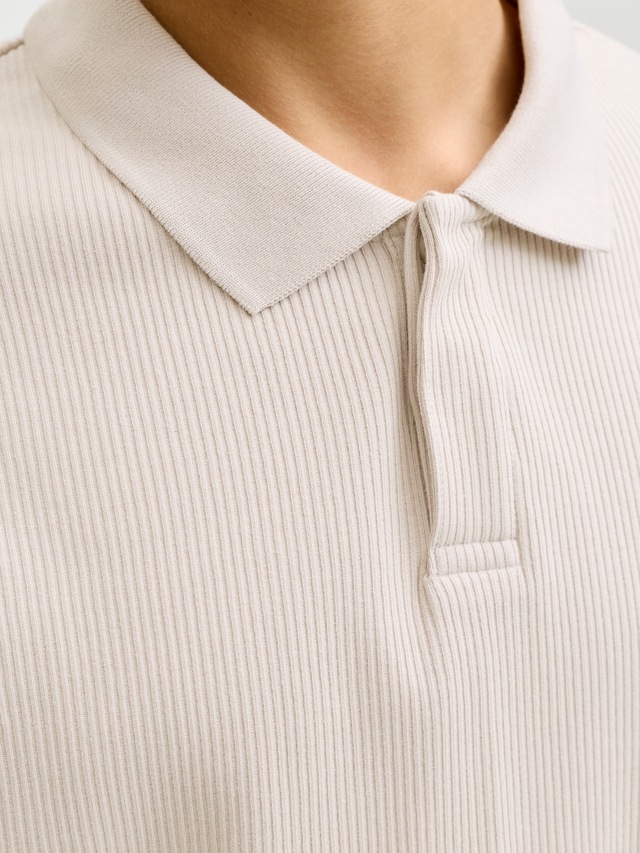 Jack & Jones Poloshirt »JJEHARRISON STRUCTURE POLO SS LN« mit Polokragen