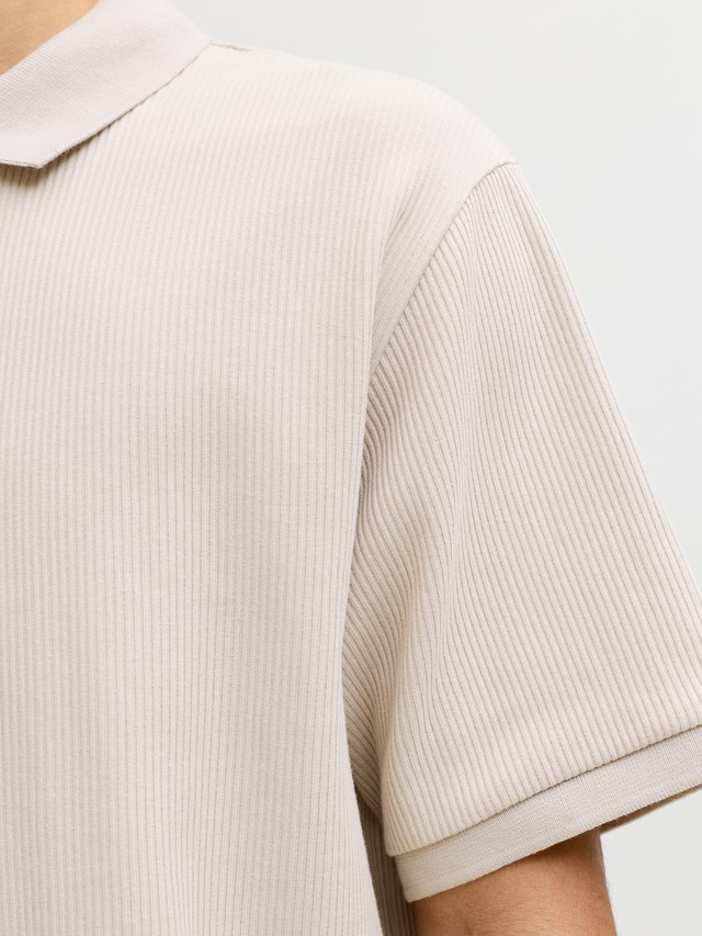 Jack & Jones Poloshirt »JJEHARRISON STRUCTURE POLO SS LN« mit Polokragen