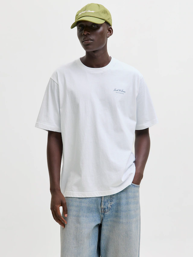 Jack & Jones Rundhalsshirt »JJEARCHIVE GRAPHIC TEE SS O-NECK NOOS« Baumwolle, relaxed fit