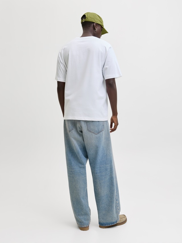 Jack & Jones Rundhalsshirt »JJEARCHIVE GRAPHIC TEE SS O-NECK NOOS« Baumwolle, relaxed fit