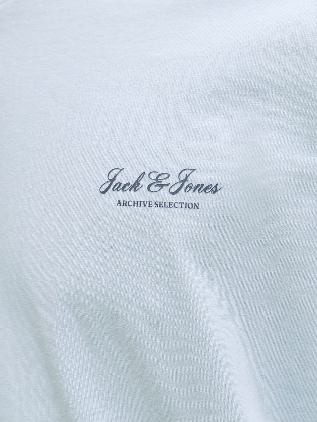 Jack & Jones Rundhalsshirt »JJEARCHIVE GRAPHIC TEE SS O-NECK NOOS« Baumwolle, relaxed fit