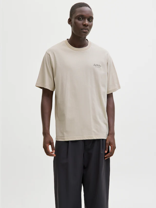 Jack & Jones Rundhalsshirt »JJEARCHIVE GRAPHIC TEE SS O-NECK NOOS« Baumwolle, relaxed fit