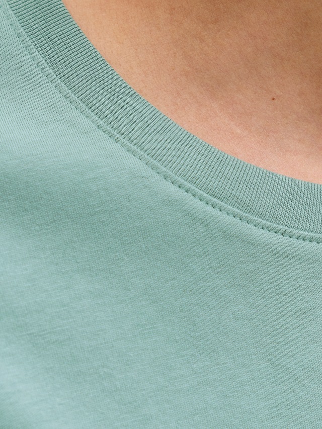 Jack & Jones Rundhalsshirt »JJELOGO TEE SS O-NECK 2 COL SS26 SN« mit Grafikprint