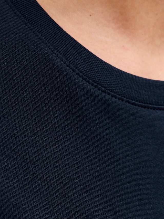 Jack & Jones Rundhalsshirt »JJELOGO TEE SS O-NECK 2 COL SS26 SN« mit Grafikprint