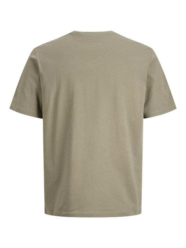 Jack & Jones Rundhalsshirt »JJELOGO TEE SS O-NECK 2 COL SS26 SN« mit Grafikprint