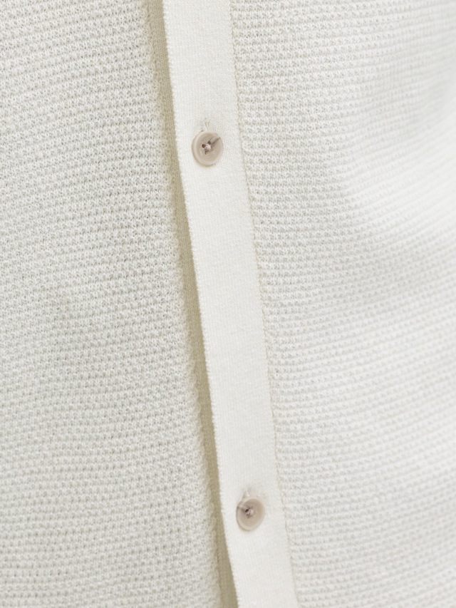 Jack & Jones Strickpullover »JJEGEORGE KNIT SHIRT SS SN« mit Polokragen
