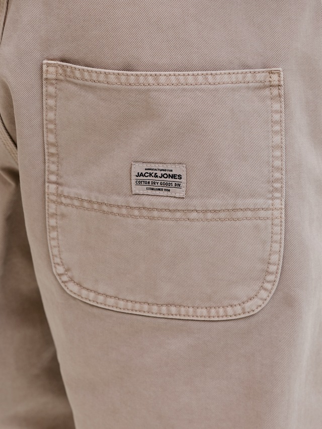 Jack & Jones Chinoshorts »JPSTTONY RAYE WORKER SHORT MID SN« Baumwolle, 5-Pocket Style