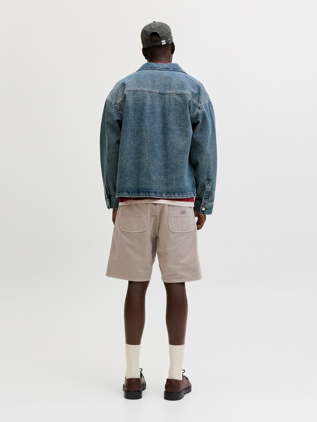 Jack & Jones Chinoshorts »JPSTTONY RAYE WORKER SHORT MID SN« Baumwolle, 5-Pocket Style
