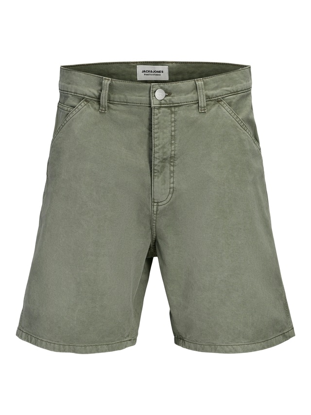 Jack & Jones Chinoshorts »JPSTTONY RAYE WORKER SHORT MID SN« Baumwolle, 5-Pocket Style