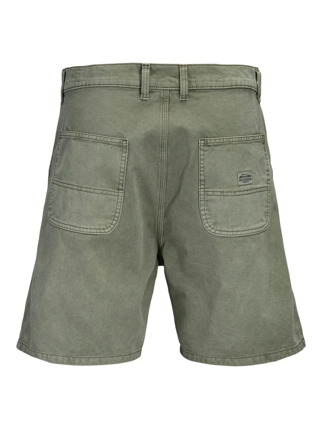 Jack & Jones Chinoshorts »JPSTTONY RAYE WORKER SHORT MID SN« Baumwolle, 5-Pocket Style