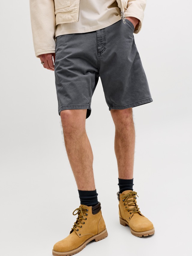 Jack & Jones Chinoshorts »JPSTTONY RAYE WORKER SHORT MID SN« Baumwolle, 5-Pocket Style