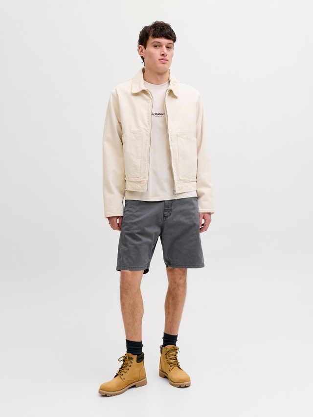 Jack & Jones Chinoshorts »JPSTTONY RAYE WORKER SHORT MID SN« Baumwolle, 5-Pocket Style