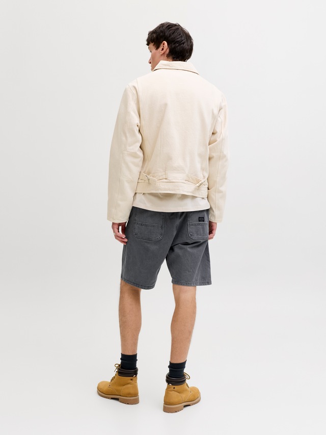 Jack & Jones Chinoshorts »JPSTTONY RAYE WORKER SHORT MID SN« Baumwolle, 5-Pocket Style