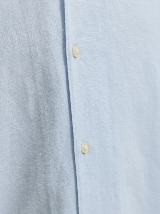 Jack & Jones Kurzarmhemd »JJEBREEZE LINEN BLEND RESORT SHIRT SS SN« mit Knopfleiste