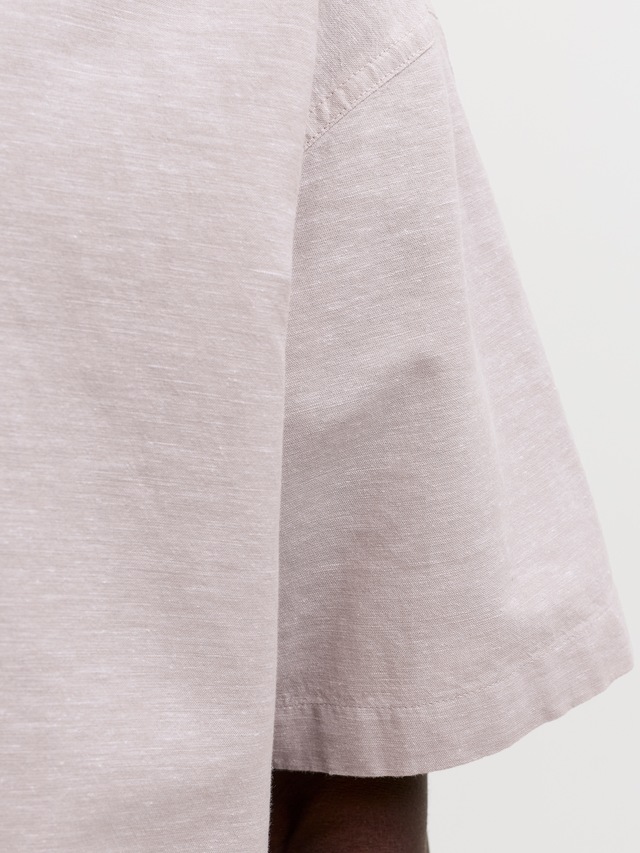 Jack & Jones Kurzarmhemd »JJEBREEZE LINEN BLEND RESORT SHIRT SS SN« mit Knopfleiste