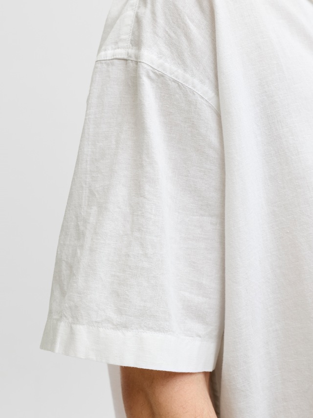 Jack & Jones Kurzarmhemd »JJEBREEZE LINEN BLEND RESORT SHIRT SS SN« mit Knopfleiste