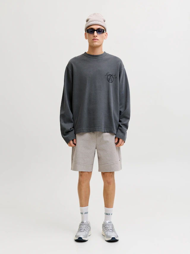Jack & Jones Sweatshorts »JPSTGORDON BASE SWEAT SHORTS SRT SN« Materialmix mit Stretch, regular fit