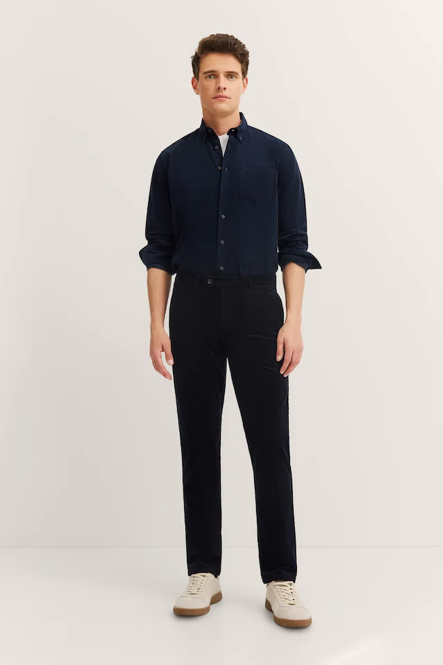 bugatti Cordhose »Modern Fit« mit Soft Touch & Stretch-Komfort