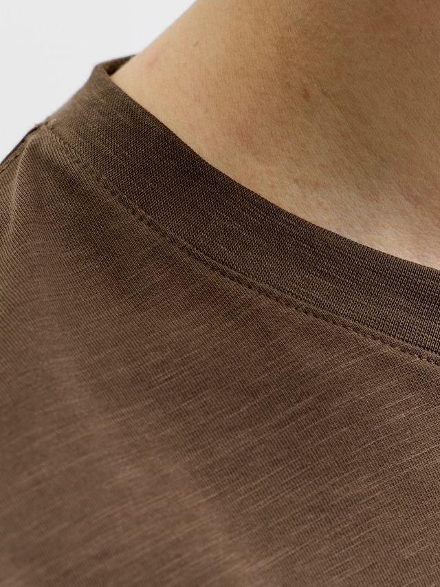 Jack & Jones Kurzarmshirt »JJEDOVER SLUB TEE SS NOOS« Baumwollmischung, relaxed fit