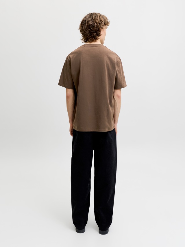 Jack & Jones Kurzarmshirt »JJEDOVER SLUB TEE SS NOOS« Baumwollmischung, relaxed fit