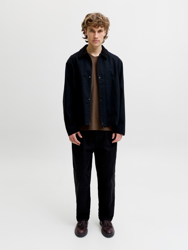 Jack & Jones Kurzarmshirt »JJEDOVER SLUB TEE SS NOOS« Baumwollmischung, relaxed fit