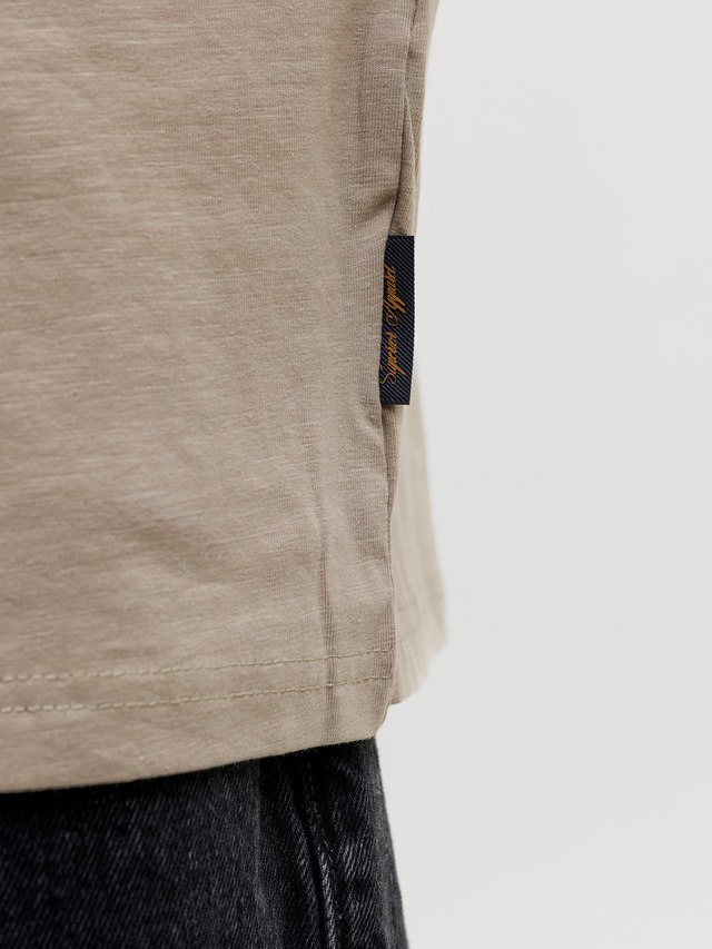 Jack & Jones Kurzarmshirt »JJEDOVER SLUB TEE SS NOOS« Baumwollmischung, relaxed fit