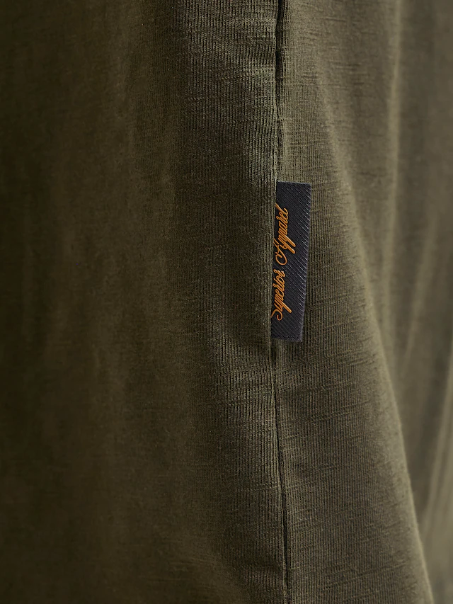 Jack & Jones Kurzarmshirt »JJEDOVER SLUB TEE SS NOOS« Baumwollmischung, relaxed fit