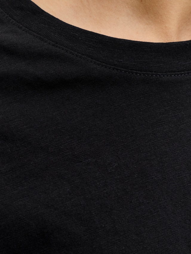 Jack & Jones Kurzarmshirt »JJEDOVER SLUB TEE SS NOOS« Baumwollmischung, relaxed fit