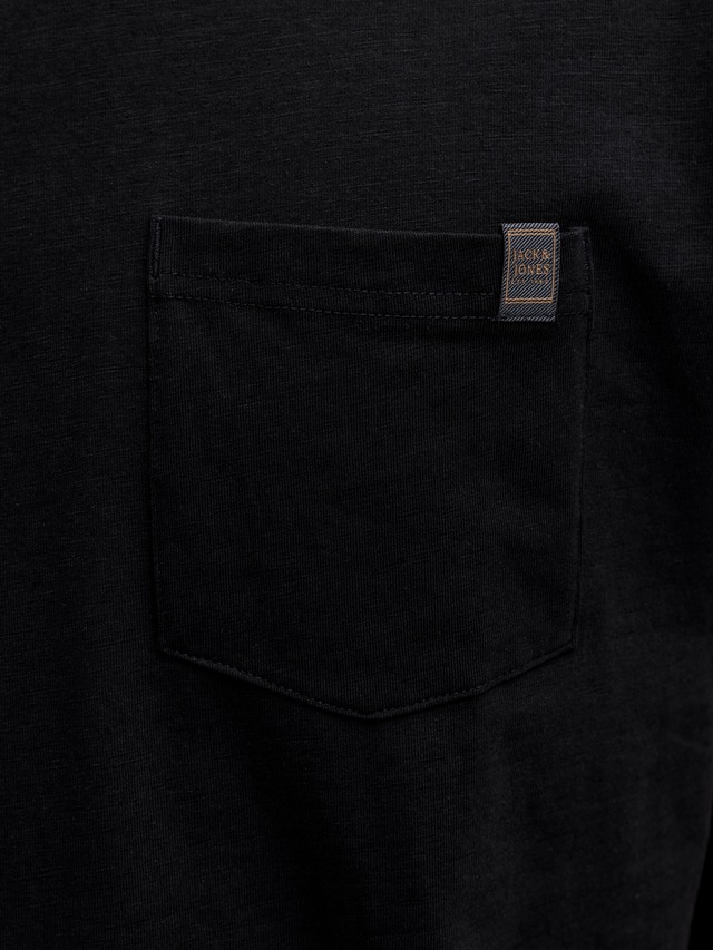 Jack & Jones Kurzarmshirt »JJEDOVER SLUB TEE SS NOOS« Baumwollmischung, relaxed fit