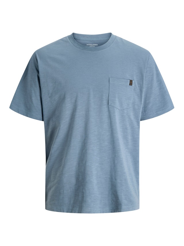 Jack & Jones Kurzarmshirt »JJEDOVER SLUB TEE SS NOOS« Baumwollmischung, relaxed fit