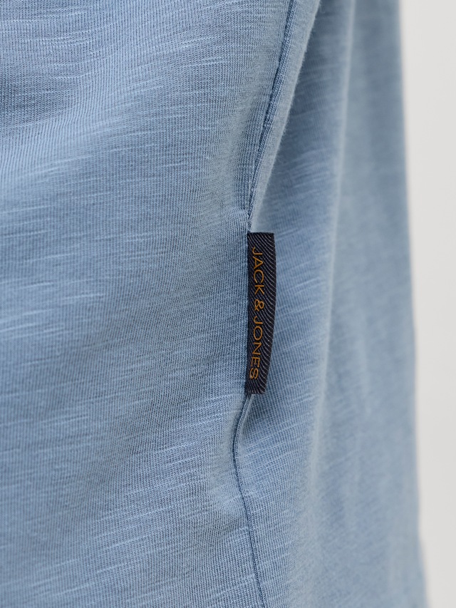 Jack & Jones Kurzarmshirt »JJEDOVER SLUB TEE SS NOOS« Baumwollmischung, relaxed fit