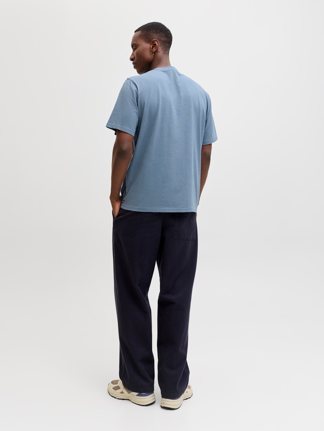 Jack & Jones Kurzarmshirt »JJEDOVER SLUB TEE SS NOOS« Baumwollmischung, relaxed fit