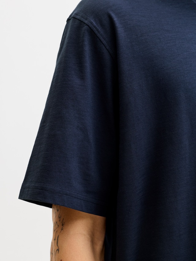 Jack & Jones Kurzarmshirt »JJEDOVER SLUB TEE SS NOOS« Baumwollmischung, relaxed fit