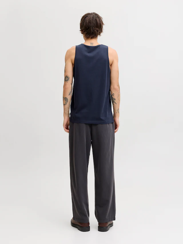 Jack & Jones Muscleshirt »JJEORGANIC BASIC TANKTOP NOOS« Baumwolle, Rundhalsausschnitt
