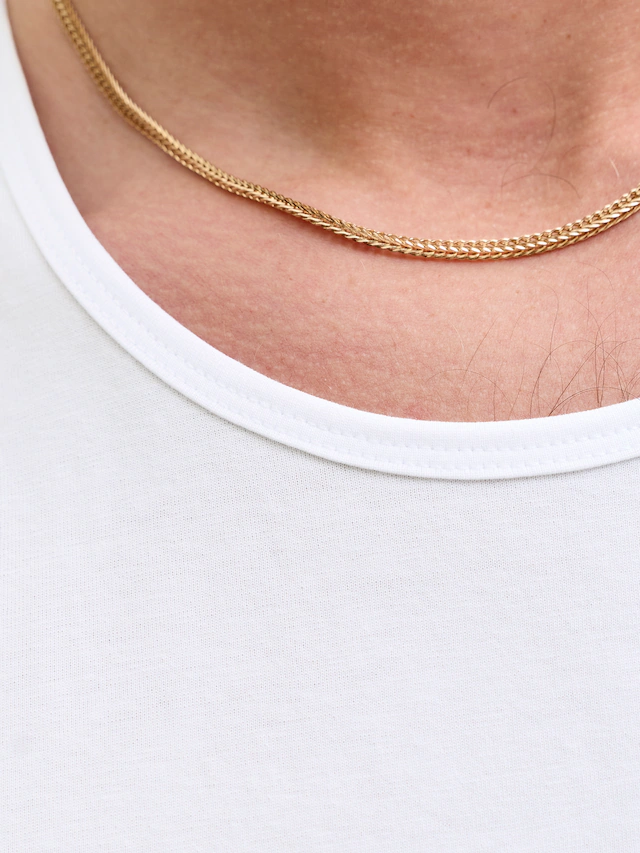 Jack & Jones Muscleshirt »JJEORGANIC BASIC TANKTOP NOOS« Baumwolle, Rundhalsausschnitt