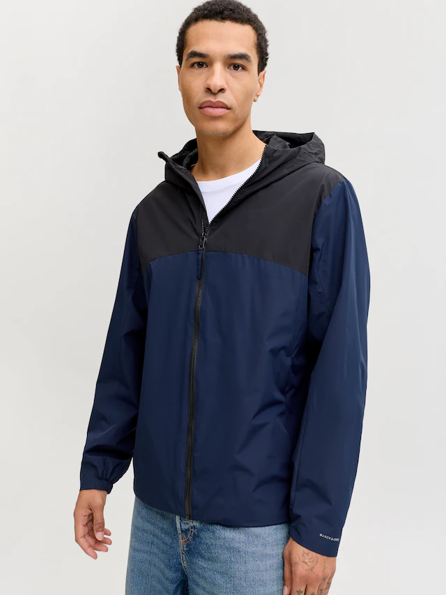 Jack & Jones Kurzjacke »JJESOHO LIGHT JACKET SN« mit Kapuze mit Kapuze