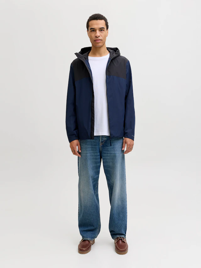 Jack & Jones Kurzjacke »JJESOHO LIGHT JACKET SN« mit Kapuze mit Kapuze