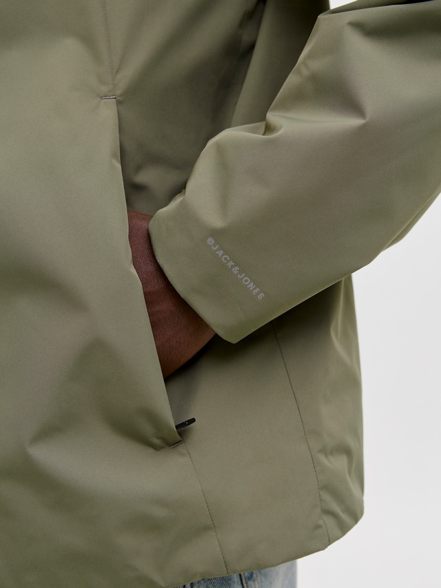 Jack & Jones Kurzjacke »JJESOHO LIGHT JACKET SN« mit Kapuze mit Kapuze