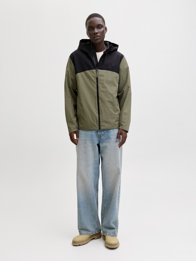 Jack & Jones Kurzjacke »JJESOHO LIGHT JACKET SN« mit Kapuze mit Kapuze
