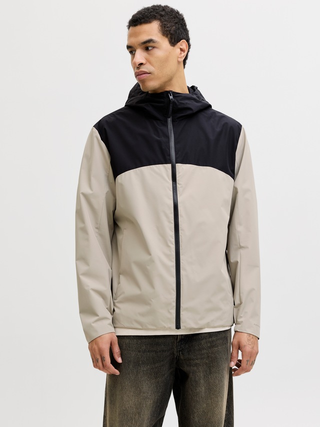 Jack & Jones Kurzjacke »JJESOHO LIGHT JACKET SN« mit Kapuze mit Kapuze