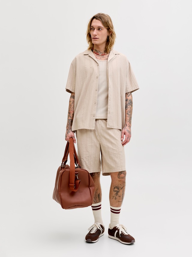 Jack & Jones Shorts »JPSTJAIDEN TYSON JOGGER SHORT SRT SN« Baumwolle, regular fit