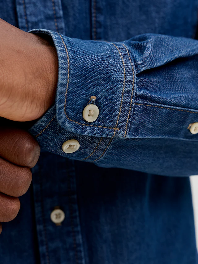 Jack & Jones Jeanshemd »JJEBROOK JJOXFORD SHIRT AKM 990 NOOS«