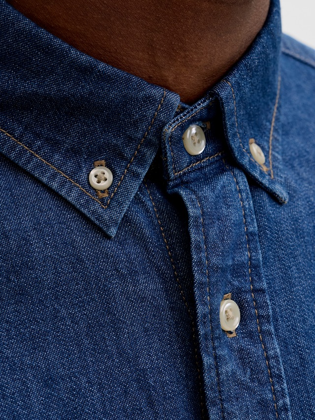 Jack & Jones Jeanshemd »JJEBROOK JJOXFORD SHIRT AKM 990 NOOS«