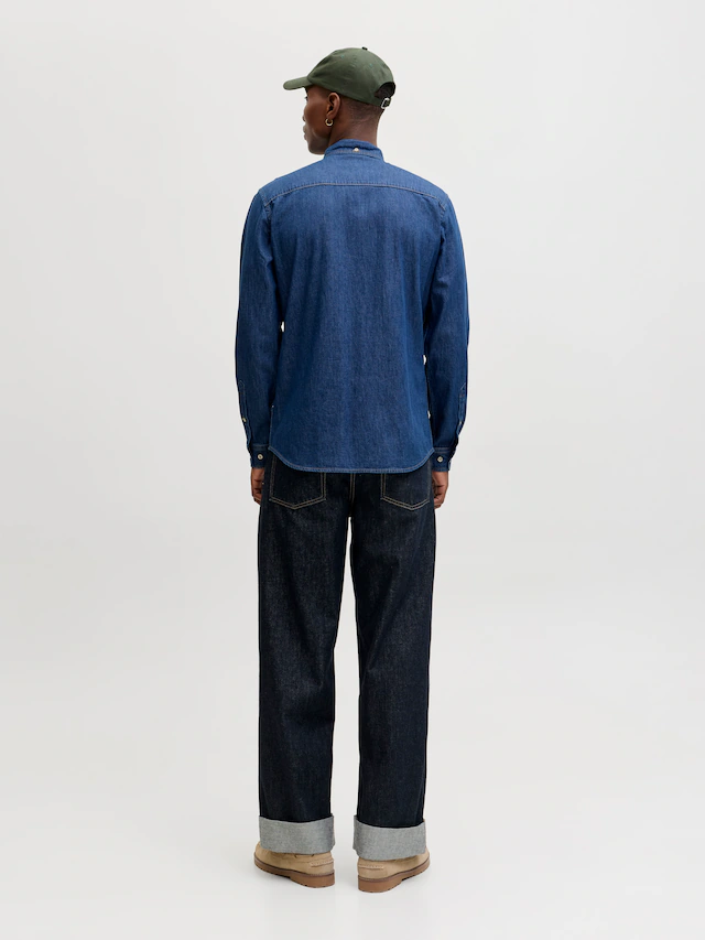 Jack & Jones Jeanshemd »JJEBROOK JJOXFORD SHIRT AKM 990 NOOS«