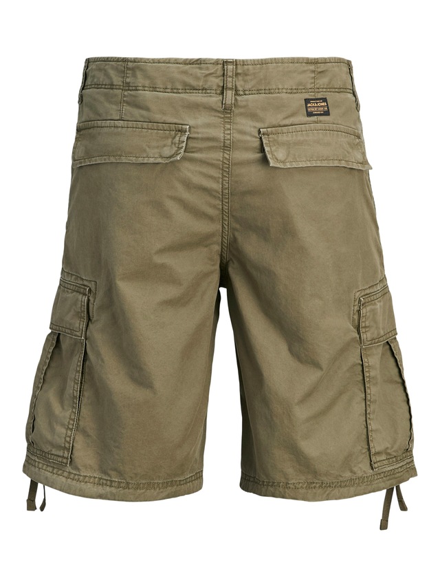 Jack & Jones Cargoshorts »JPSTCOLE FRANK CARGO SHORT MID SN« mit Cargotaschen