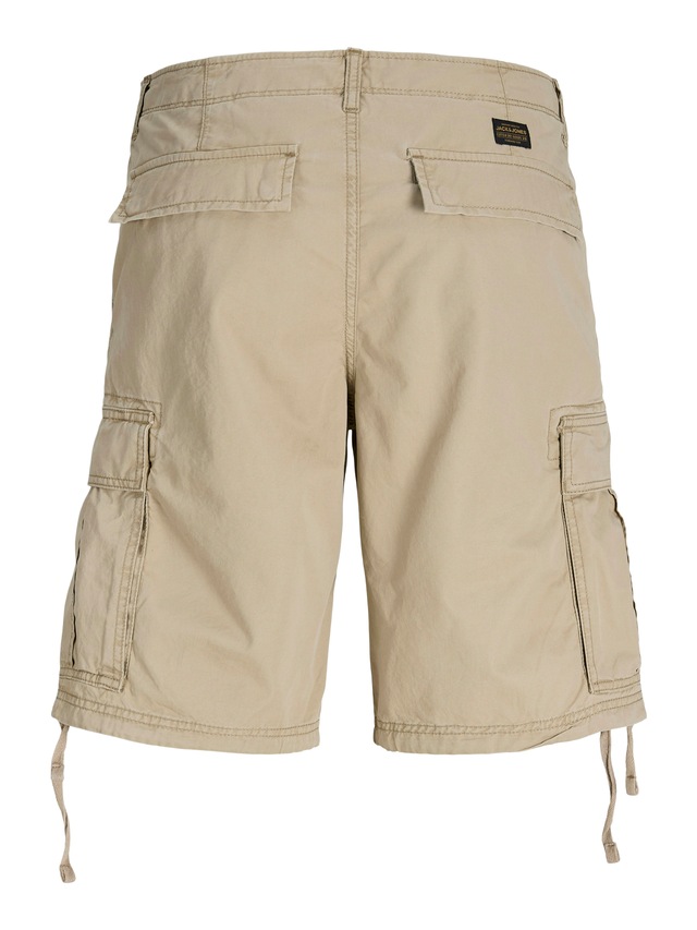 Jack & Jones Cargoshorts »JPSTCOLE FRANK CARGO SHORT MID SN« mit Cargotaschen